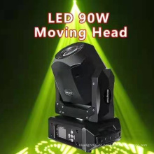 90w led mini spot movendo a luz principal